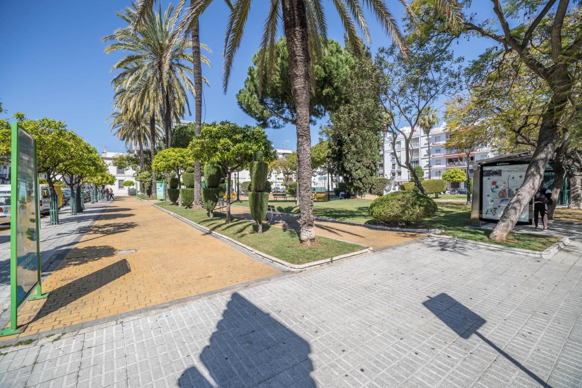 El Teatro Atico Con Terraza Daire El Puerto de Santa María Dış mekan fotoğraf